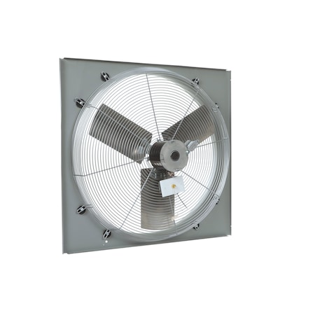 Tpi Exhaust Fan, 30" TEAO Motor, 120V, With Venturi, 1/4HP, 3-Speed, Gray CE 30-DV